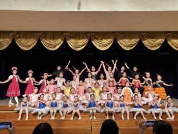 発表会開催もあるので気合いが入る
