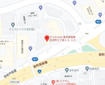 金町駐車場マップ